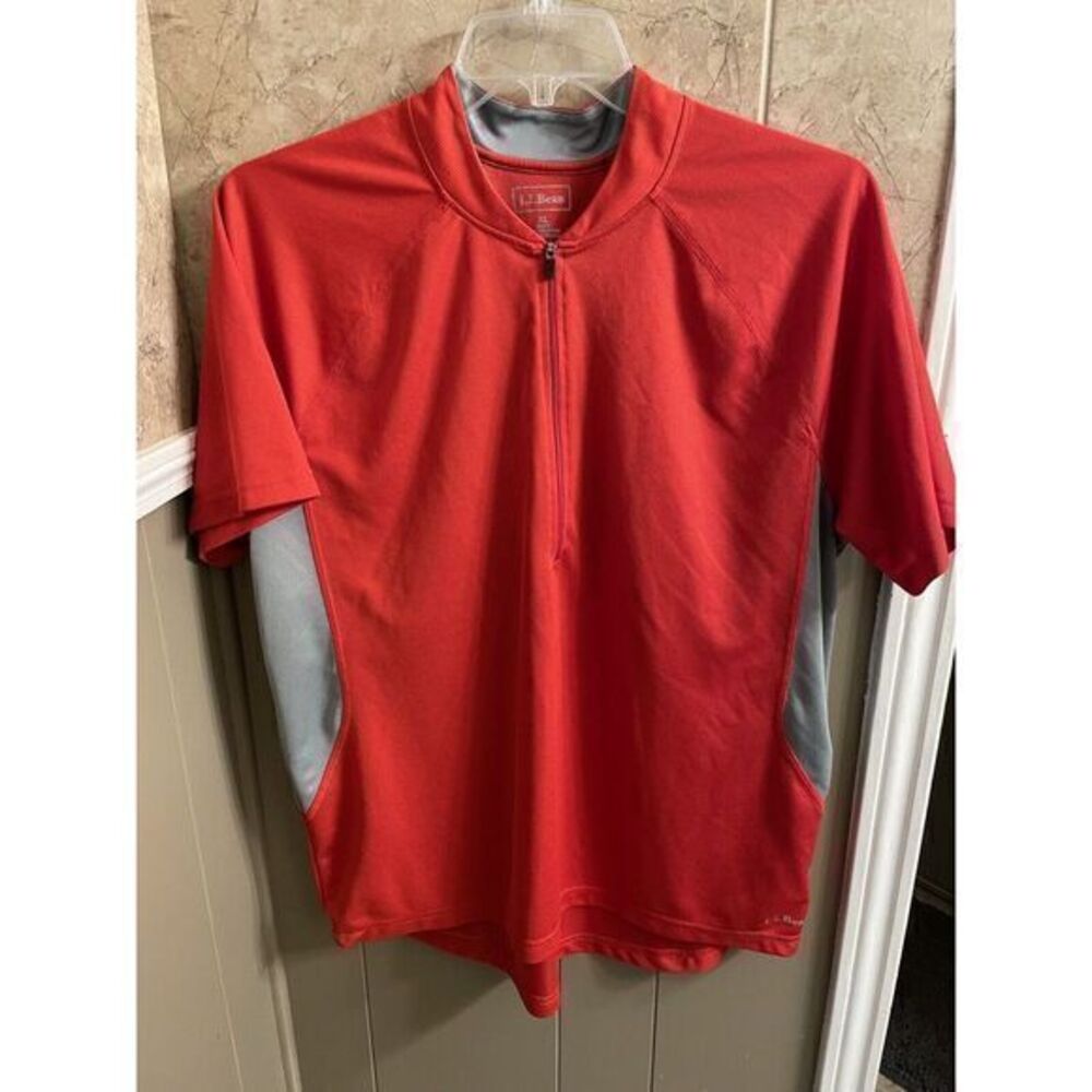 LLBean‎ Red Performance Men's Shirt Size XL